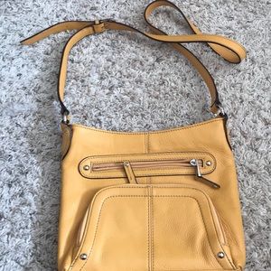 Mustard yellow purse